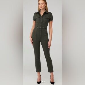 Good American Fit For Success Jumpsuit in Fatigue - Size M